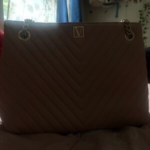 Victoria's Secret Pink Quilted Shoulder Bag